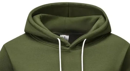 Fleece Plain Hoodie